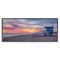 Stupell Industries Beach Hut Sunset Horizon Framed Giclee Art